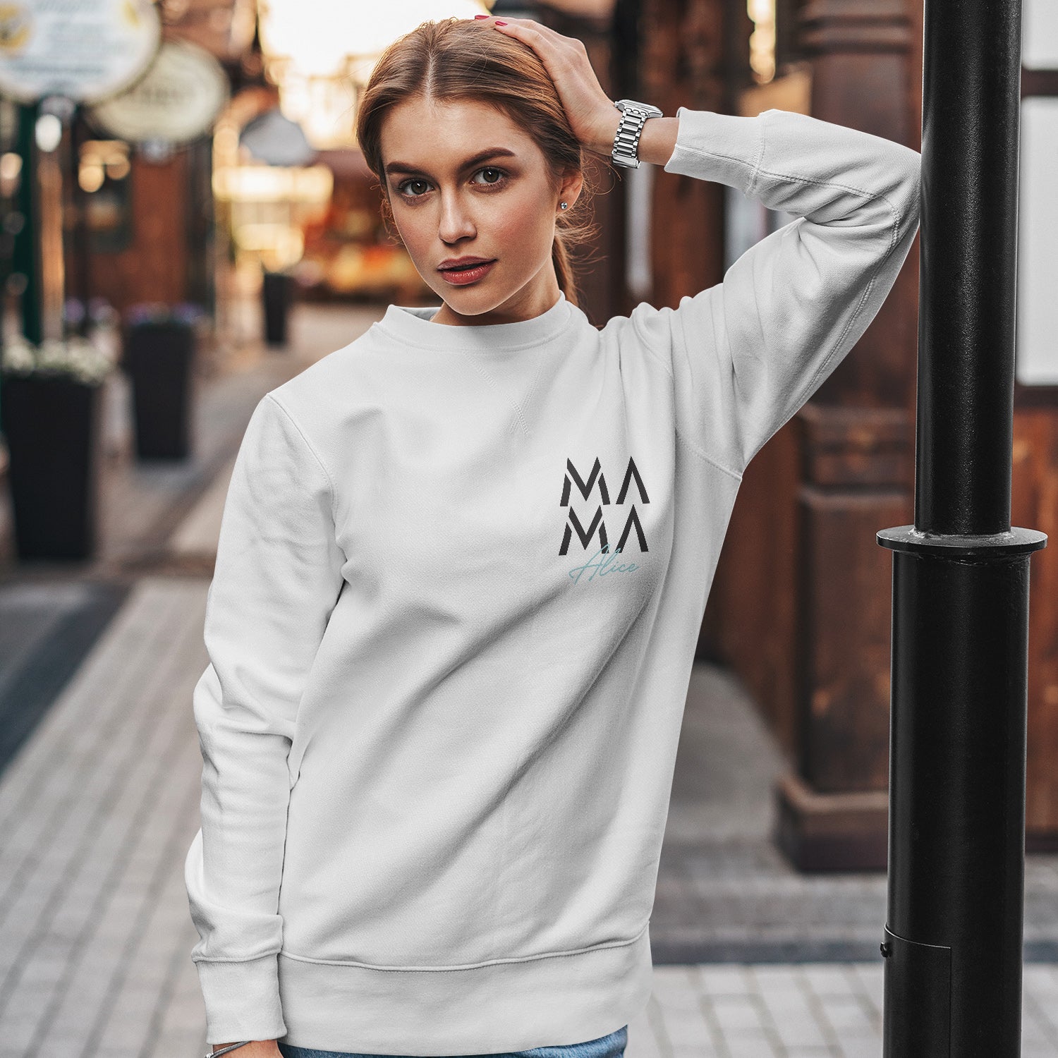 Personalized Sweater Mum With Name