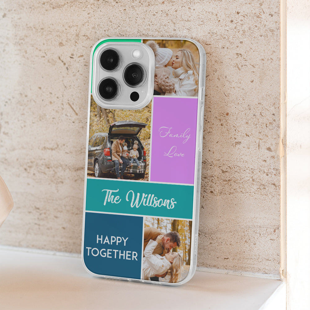 Iphone Case Creative Grid Close Up View