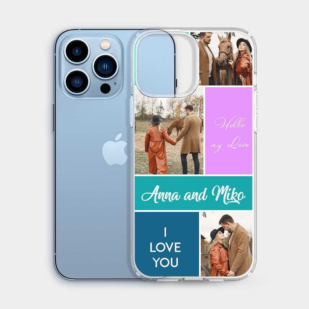 Personalised Phone Case Creative Grid