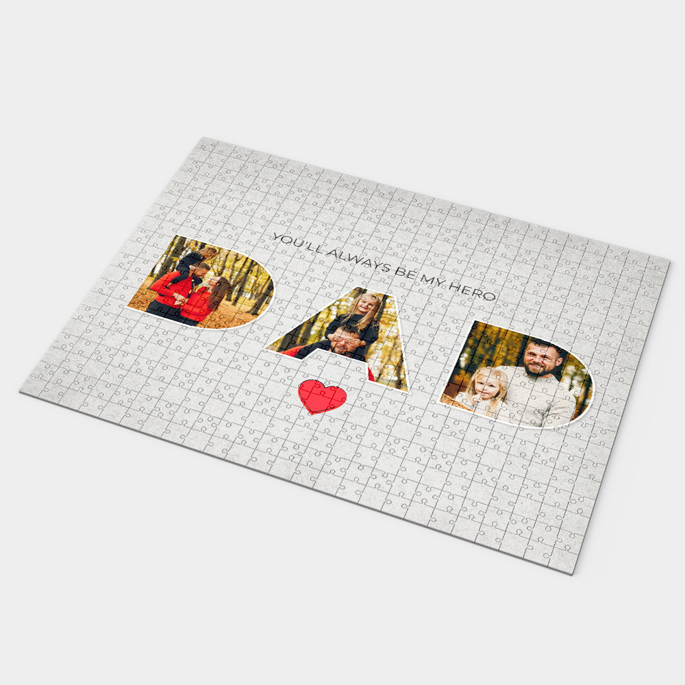 Personalized Custom Puzzles Father