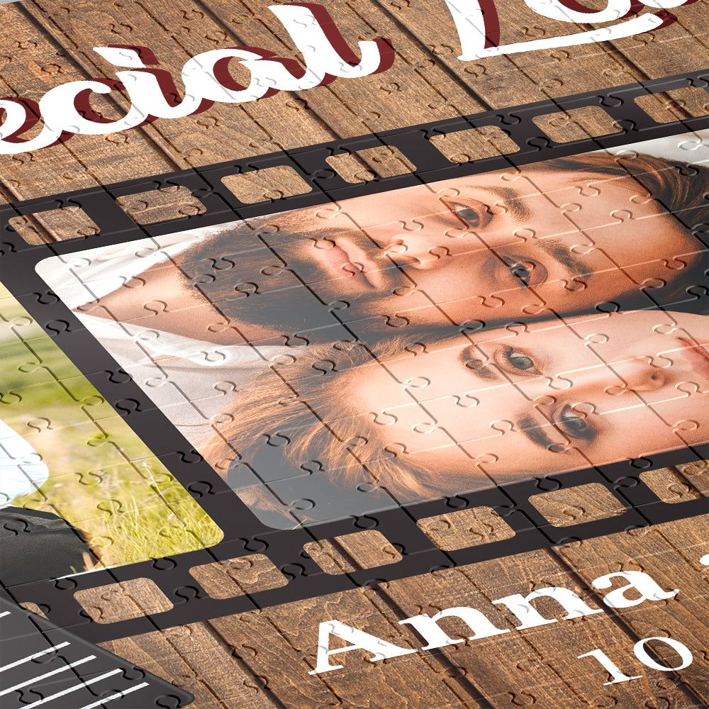 Personalized Puzzles Film Close Up