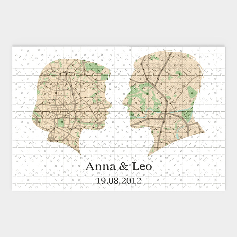 Personalized Puzzles Silhouttes