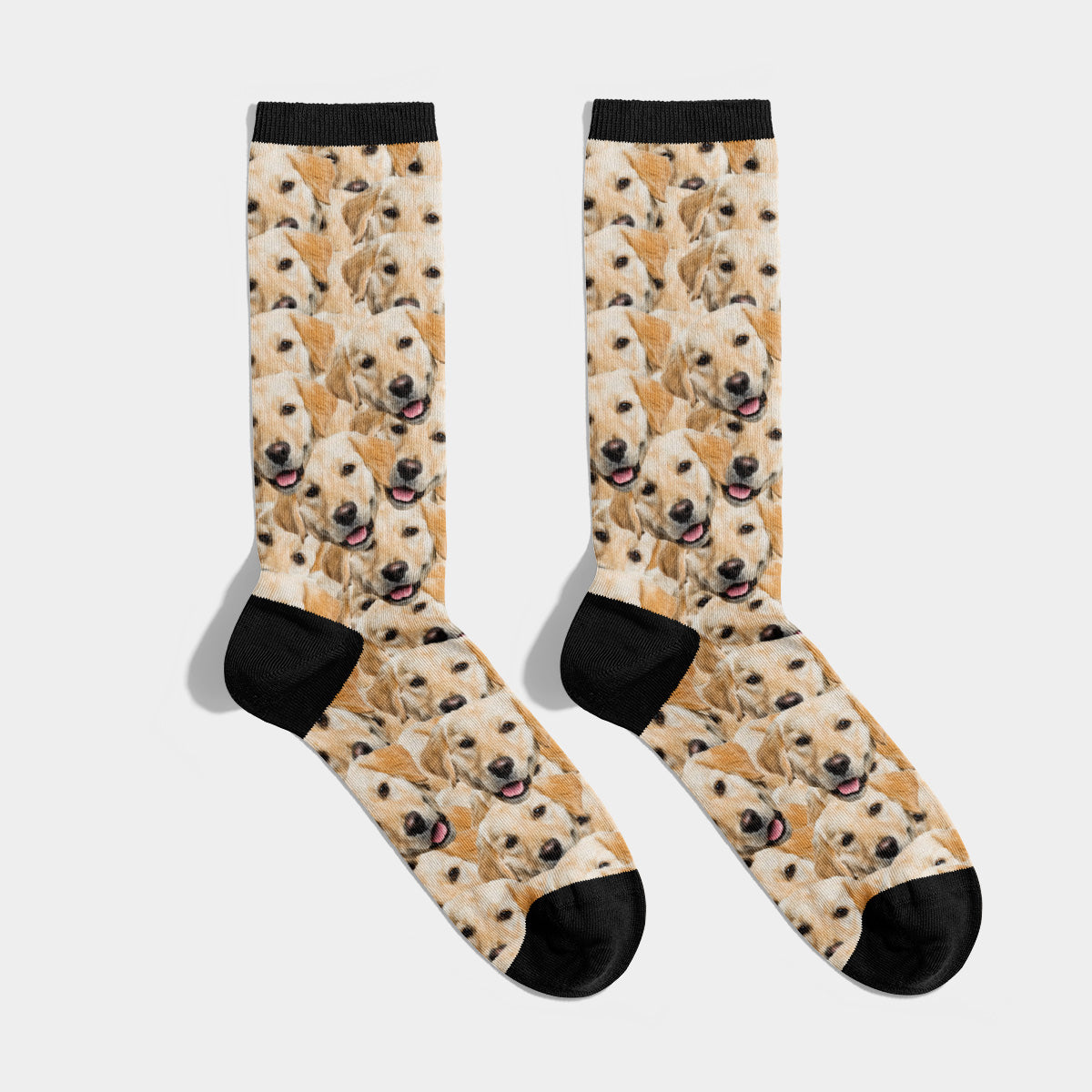 Personalized Socks with Many Pet Faces