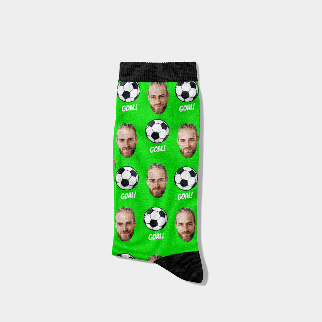 Personalized Football Photo Socks
