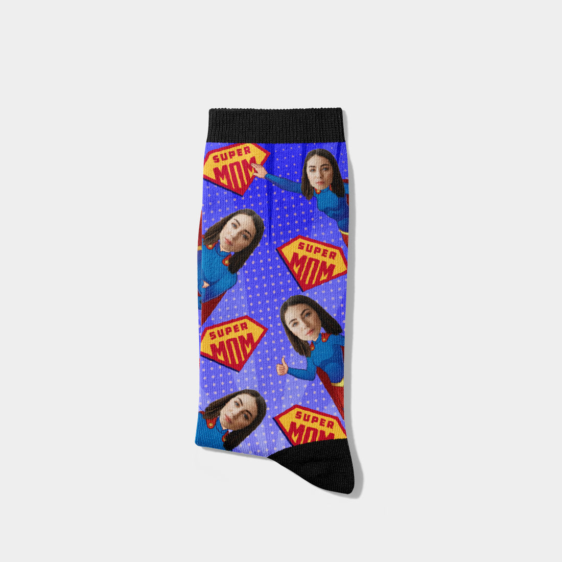 Personalized Super Mum Socks