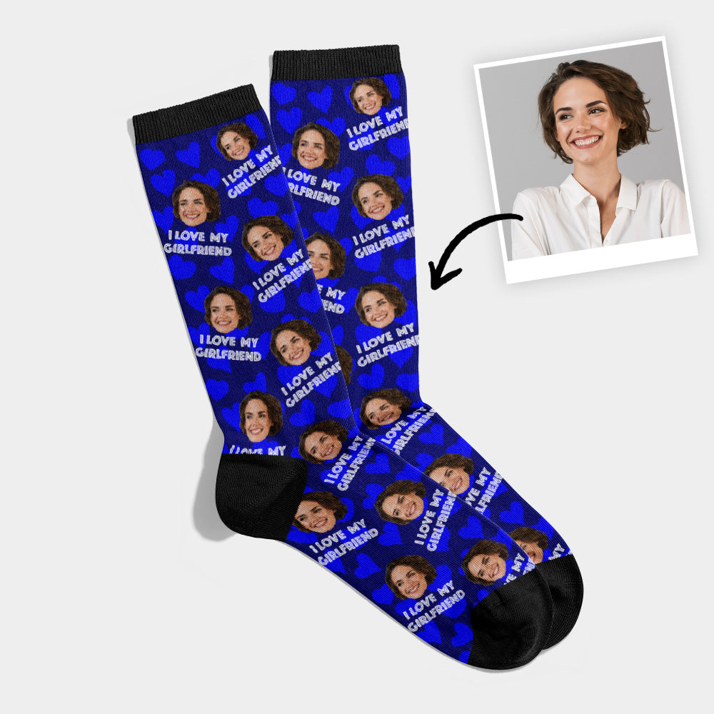 Personalized Girlfriend Socks