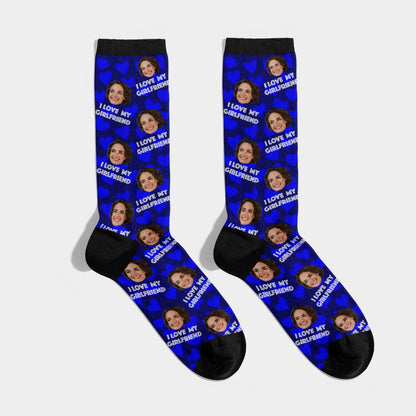 Personalized Girlfriend Socks