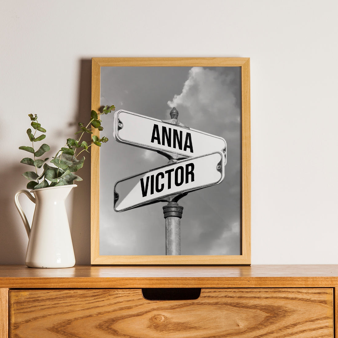 Personalized Poster Sign With Names