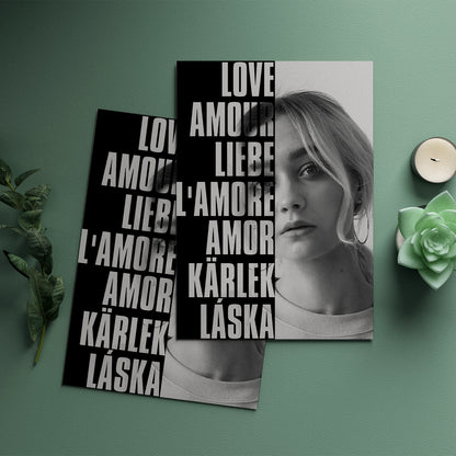 Personalized Poster With Photo And Love Message