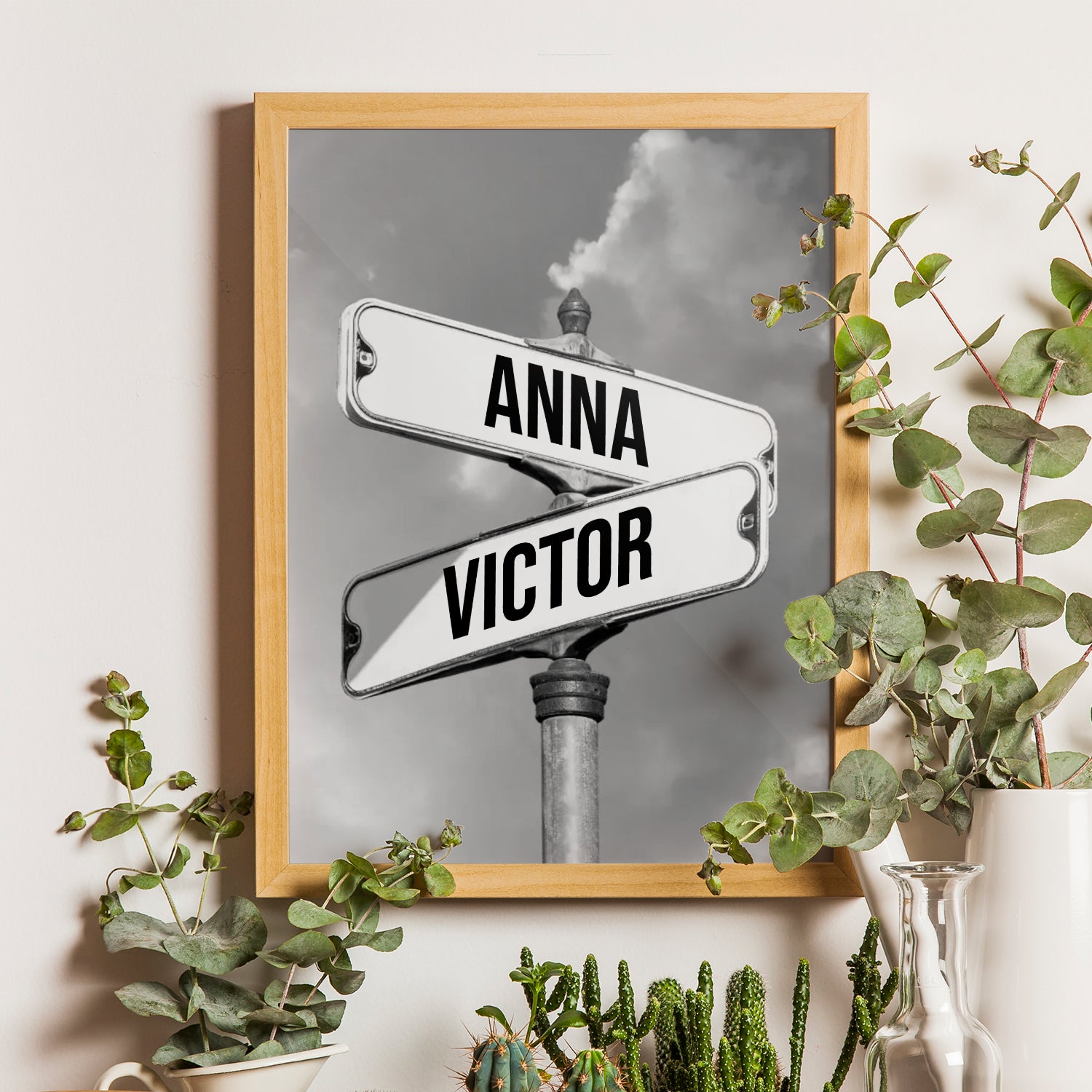 Personalized Poster Sign With Names