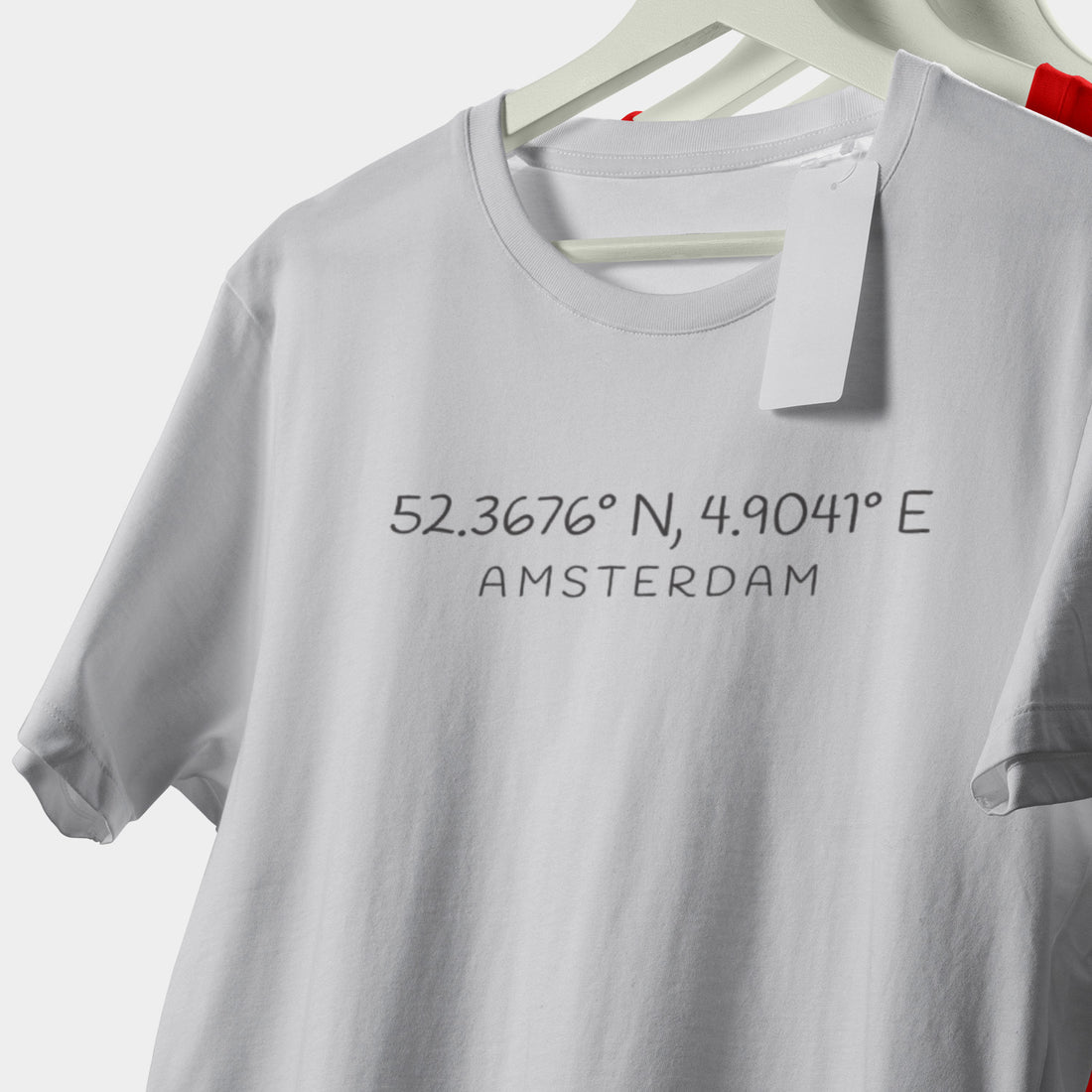 Custom T-shirt With Coordinates And City