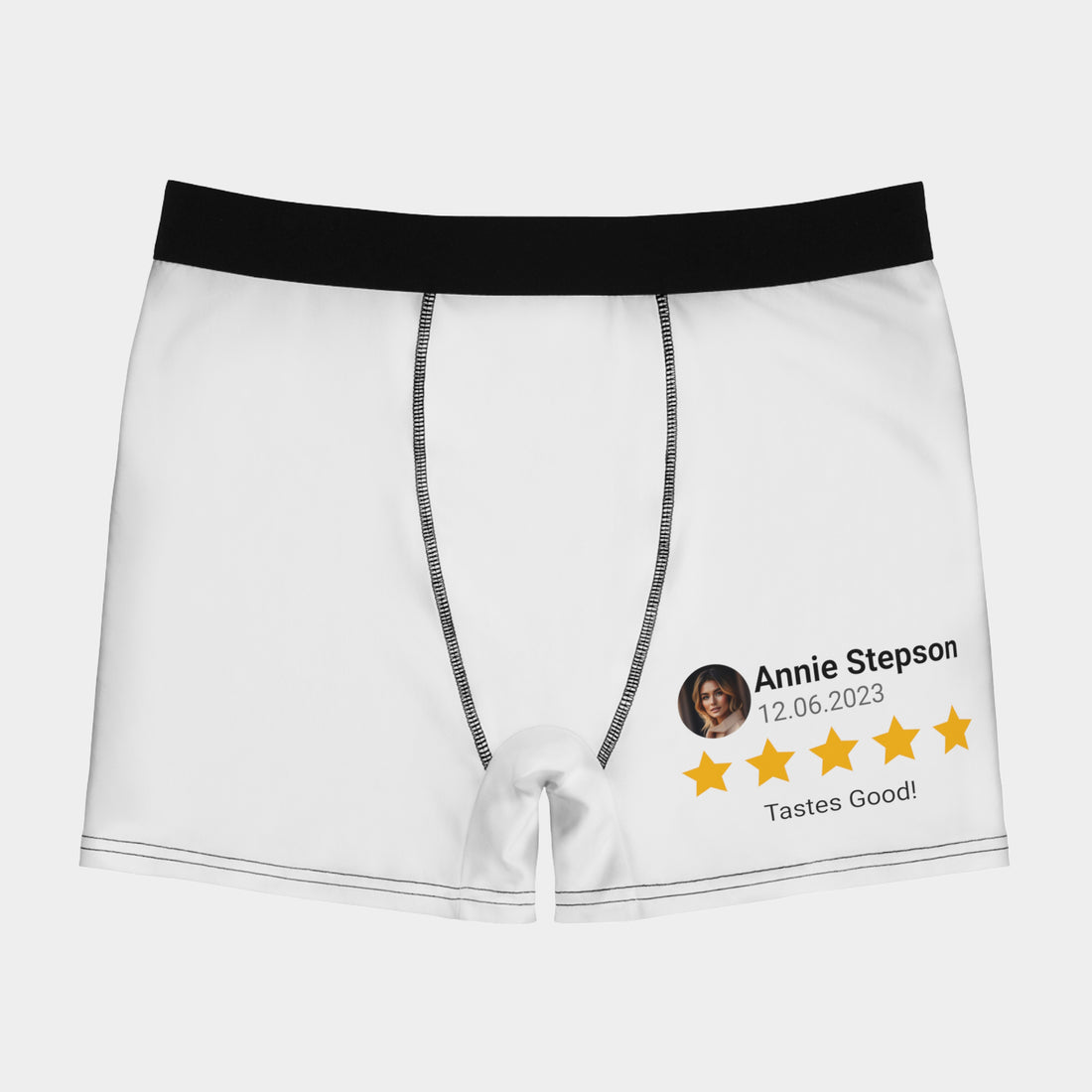 Funny Personalized Boxers For Men With Review
