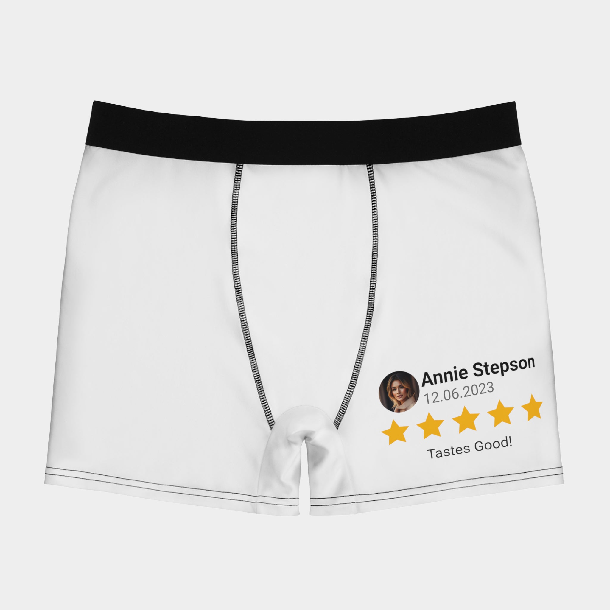 Funny Personalized Boxers For Men With Review