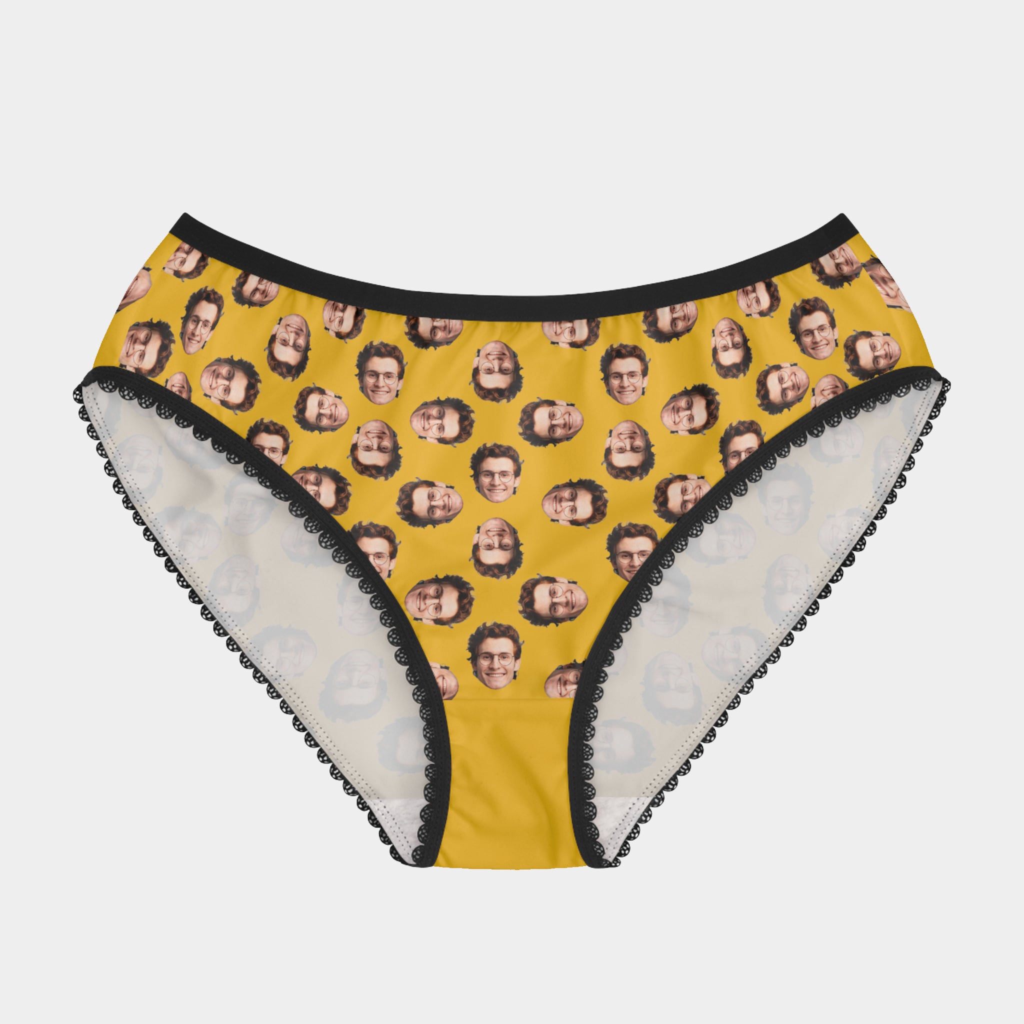 Personalized Underwear For Women With Face Photo