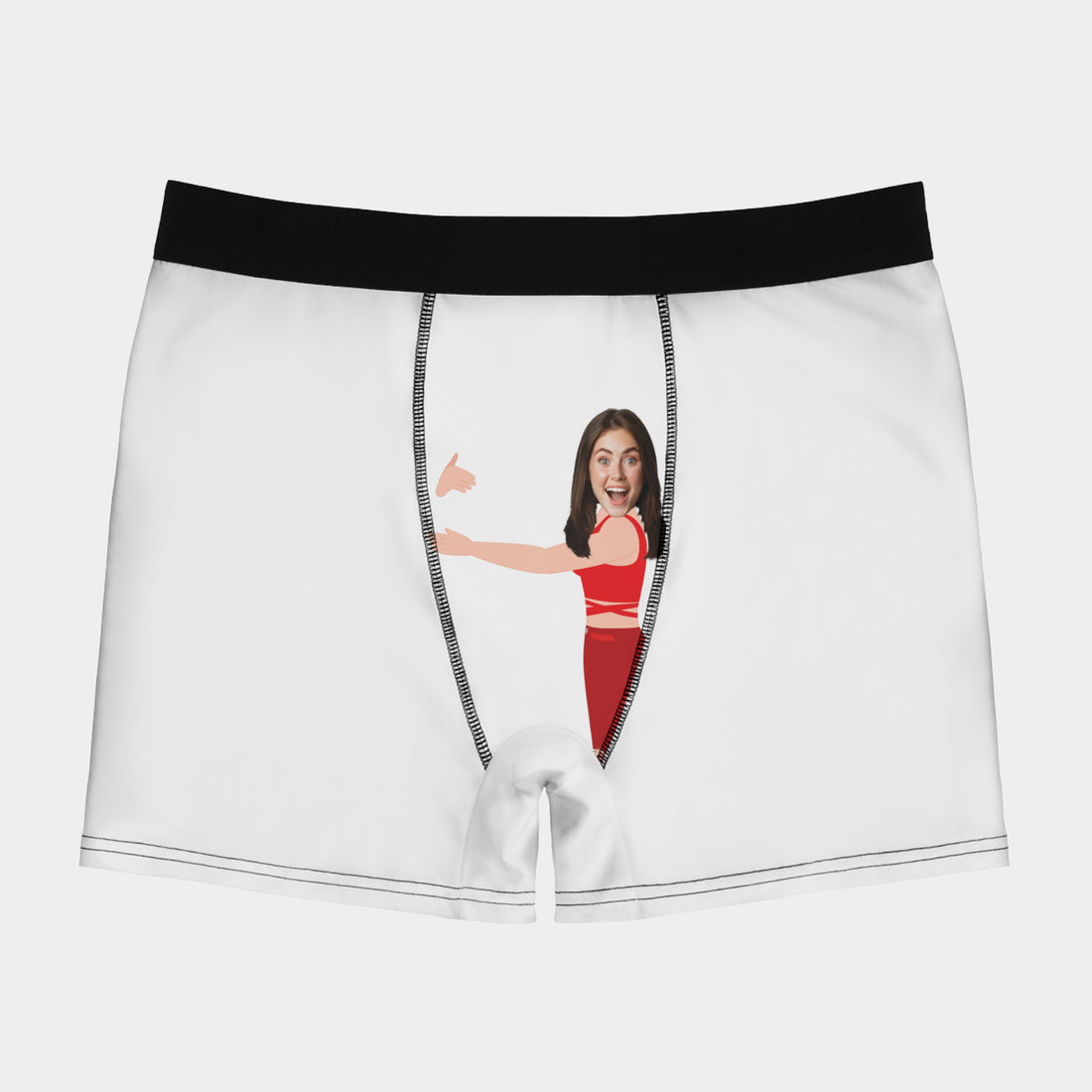 Spicy Personalized Boxers For Men With Face