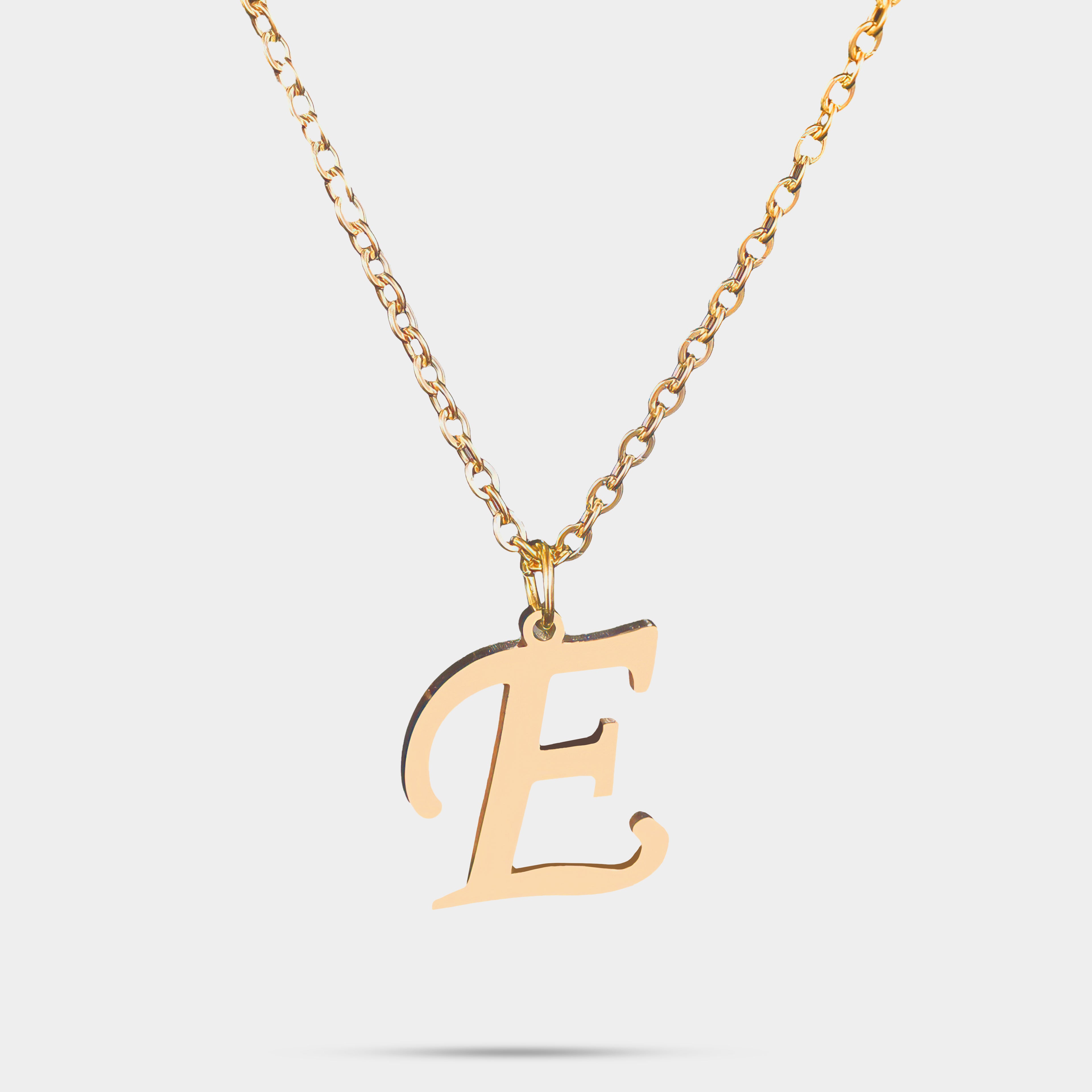 Personalized Initial Letter Necklace