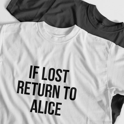 Funny Personalized T-Shirt Return To Girlfriend Boyfriend