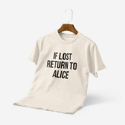 Funny Personalized T-Shirt Return To Girlfriend Boyfriend