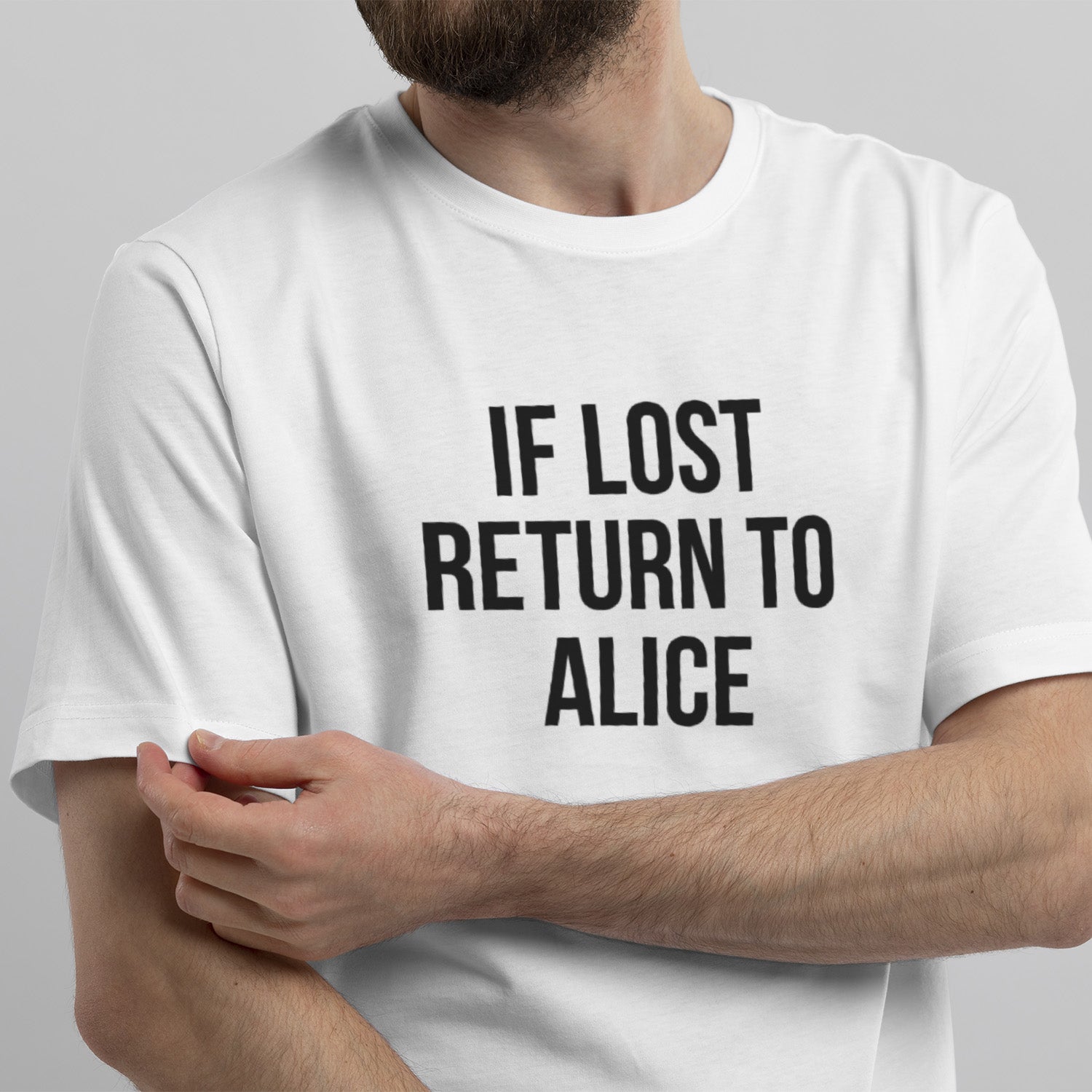Funny Personalized T-Shirt Return To Girlfriend Boyfriend