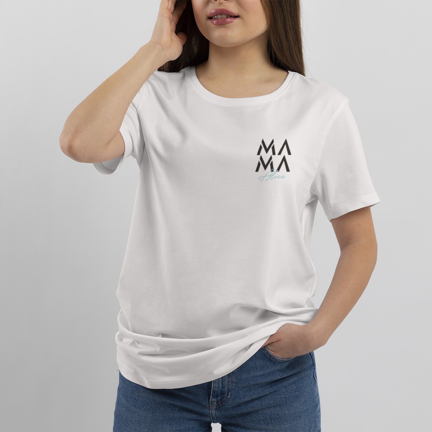 Personalized T-Shirt For Mum With Name