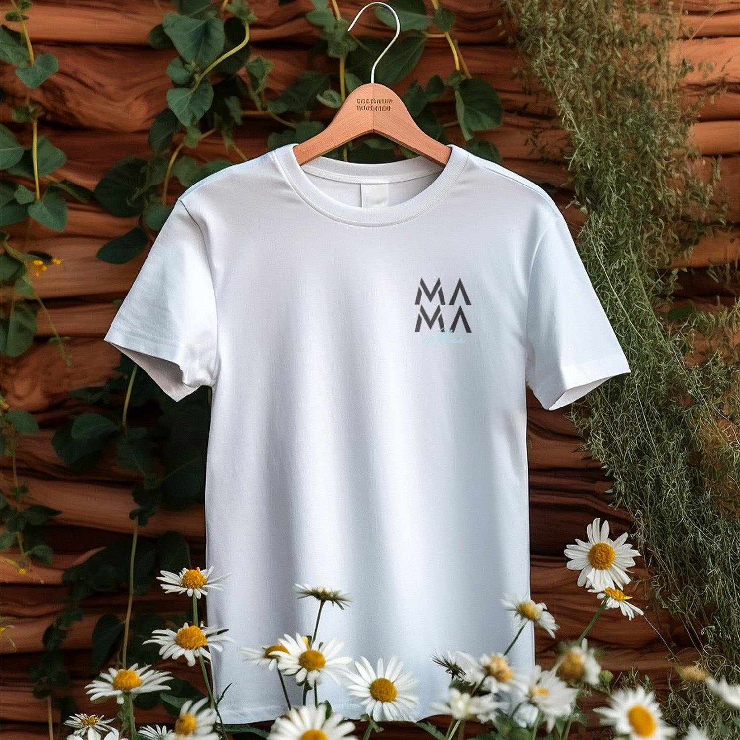 Personalized T-Shirt For Mum With Name