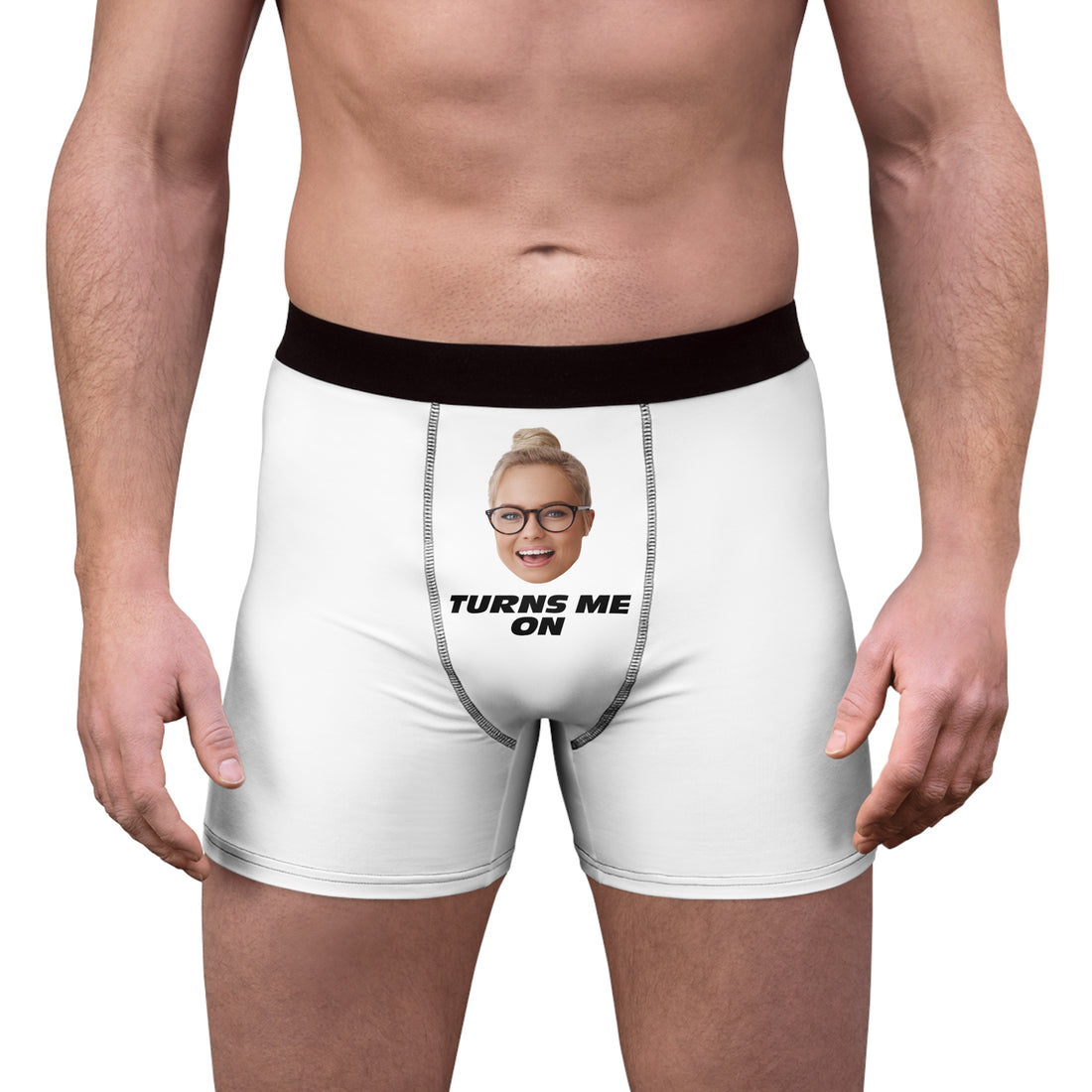 Spicy Personalized Boxers For Men With Face Photo