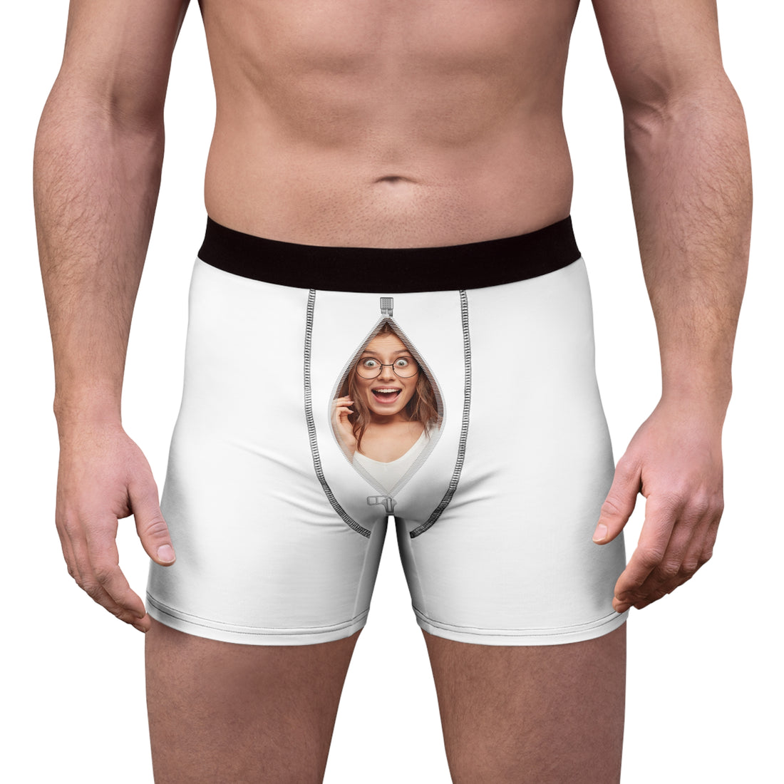 Spicy Personalized Boxers For Men With Face