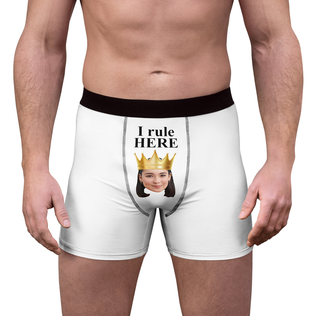 Funny Personalized Boxers For Men With Face Photo