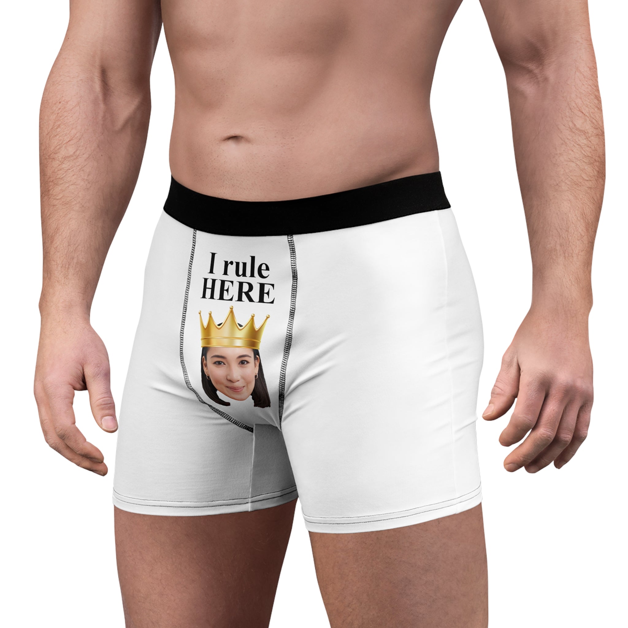 Funny Personalized Boxers For Men With Face Photo