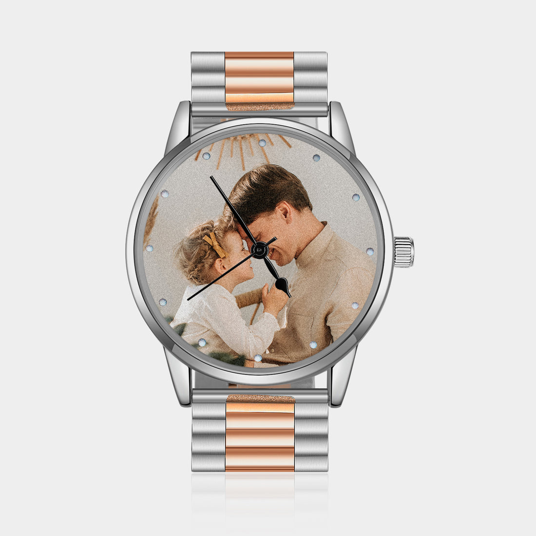 Custom Photo Watch Stainless Steel Wristband For Women