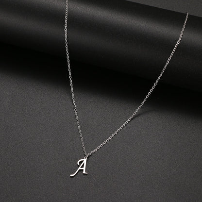 Personalized Initial Letter Necklace