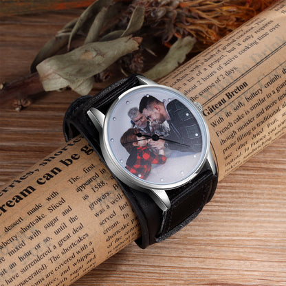 Custom Photo Watch Cord Wristband