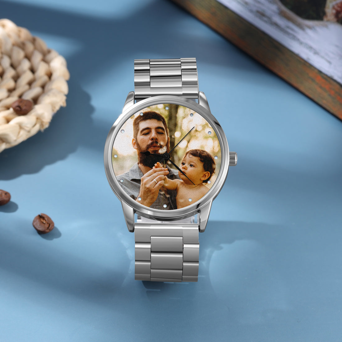 Custom Photo Watch Stainless Steel Wristband