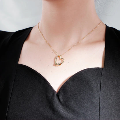 Personalized Heart Necklace with Names