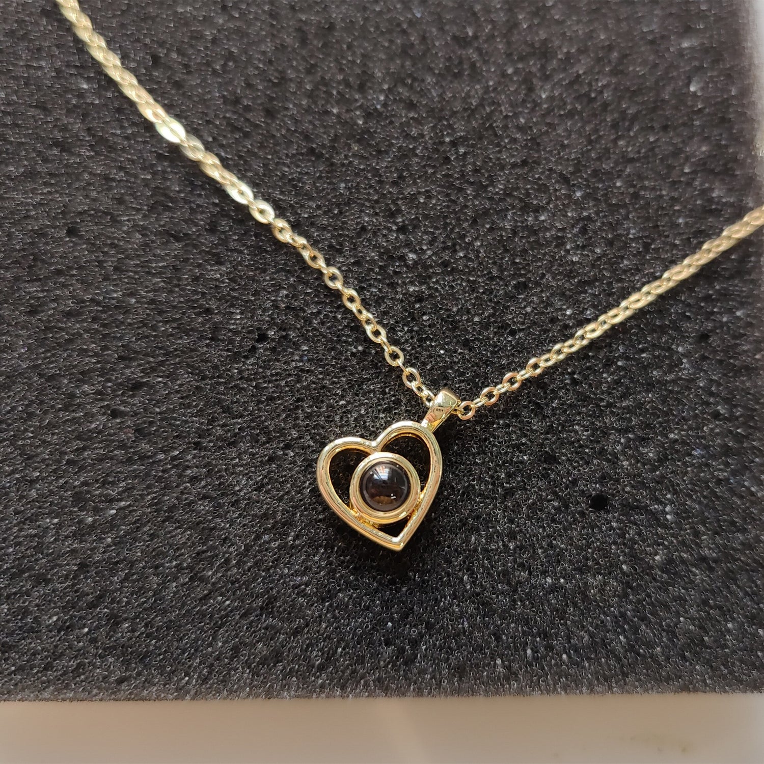Personalized Photo Projection Necklace