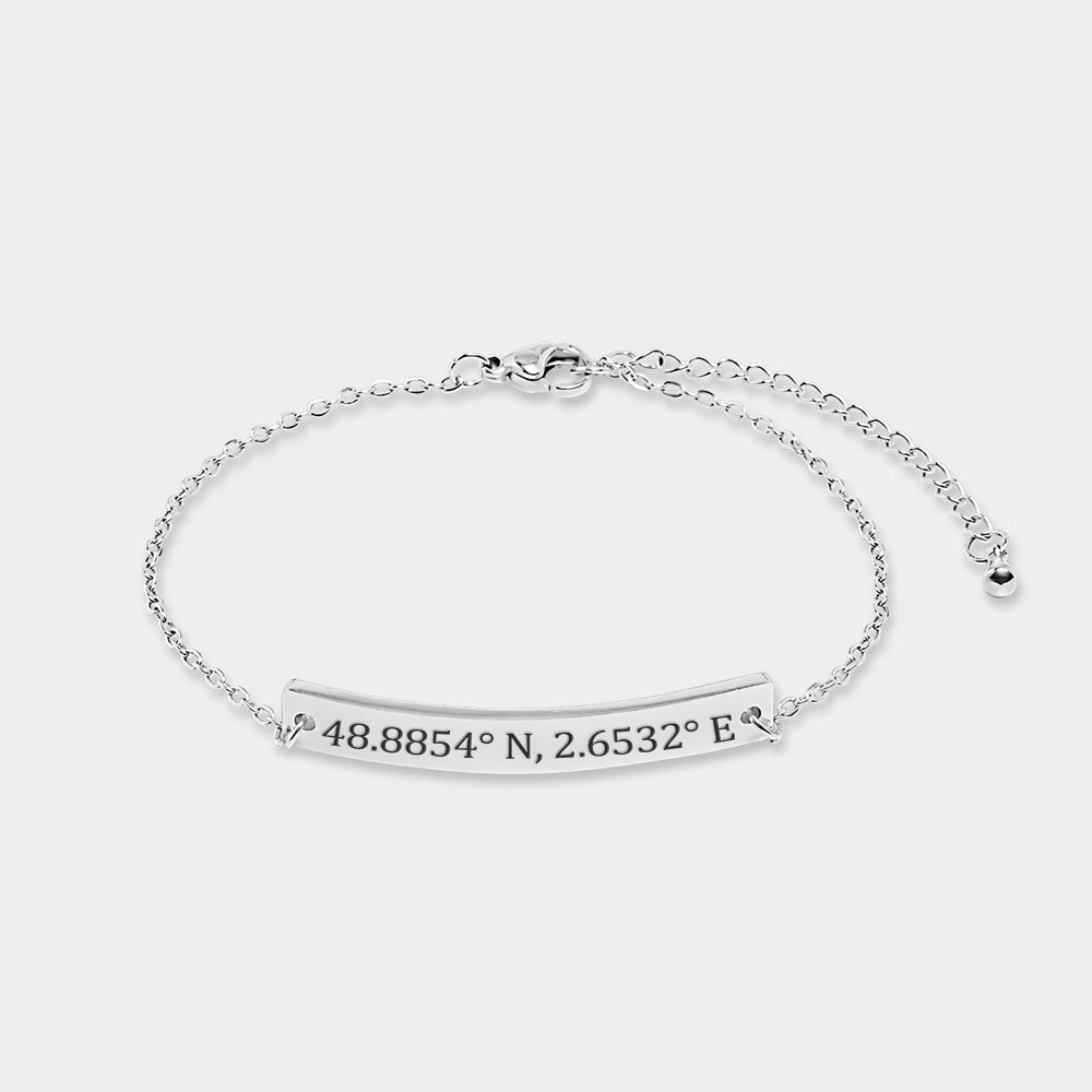 Bracelet Coordinates silver