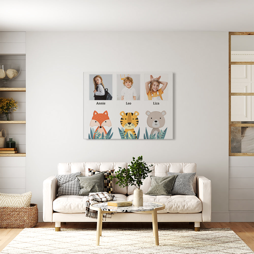 Custom Canvas Kids Portraits