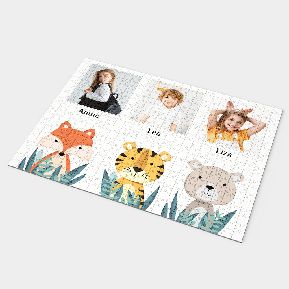 Custom Puzzles Kids Portraits