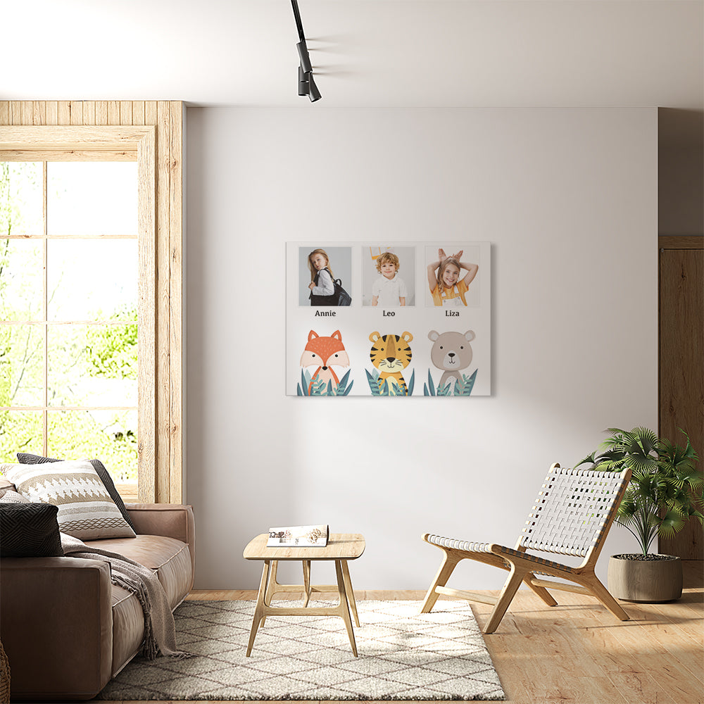 Interior Canvas Kids Portraits