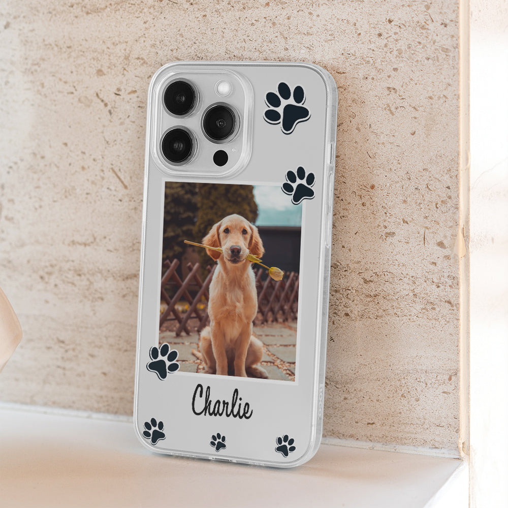Iphone Case Dog Close Up View
