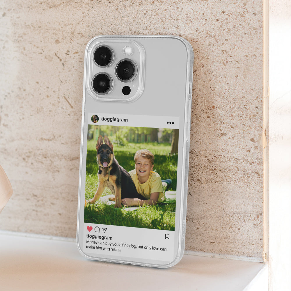 Iphone Case Instagram Close Up View