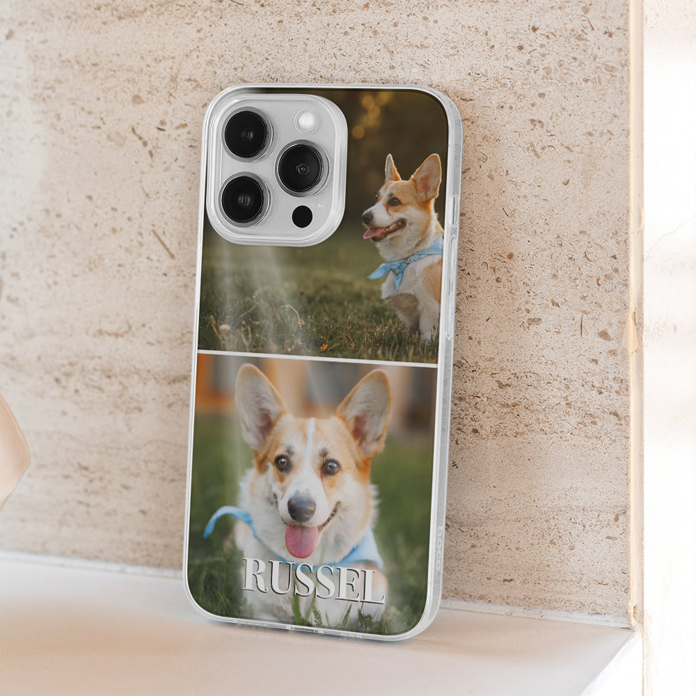 Iphone Case Two Photo Storie Close Up View