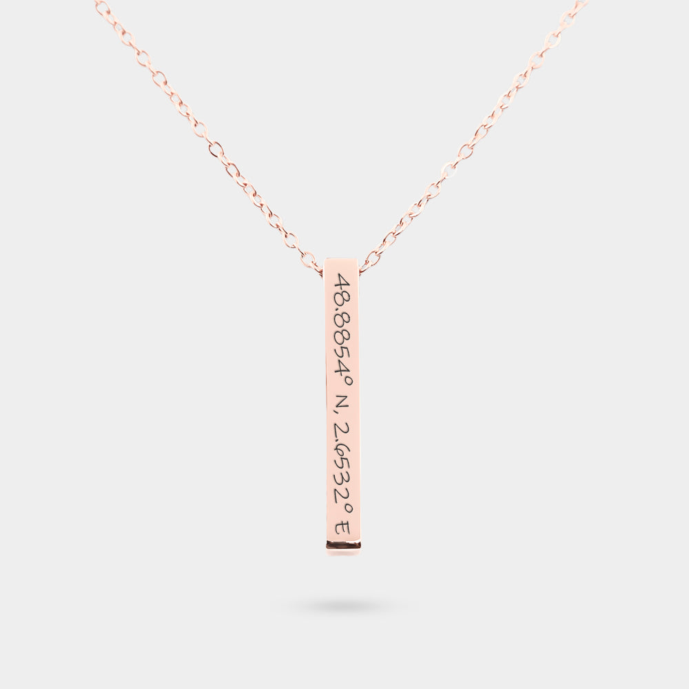    Necklace Coordinates rose