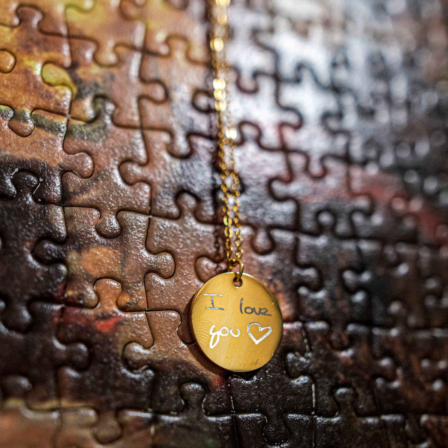 Necklace Handwritten Message 