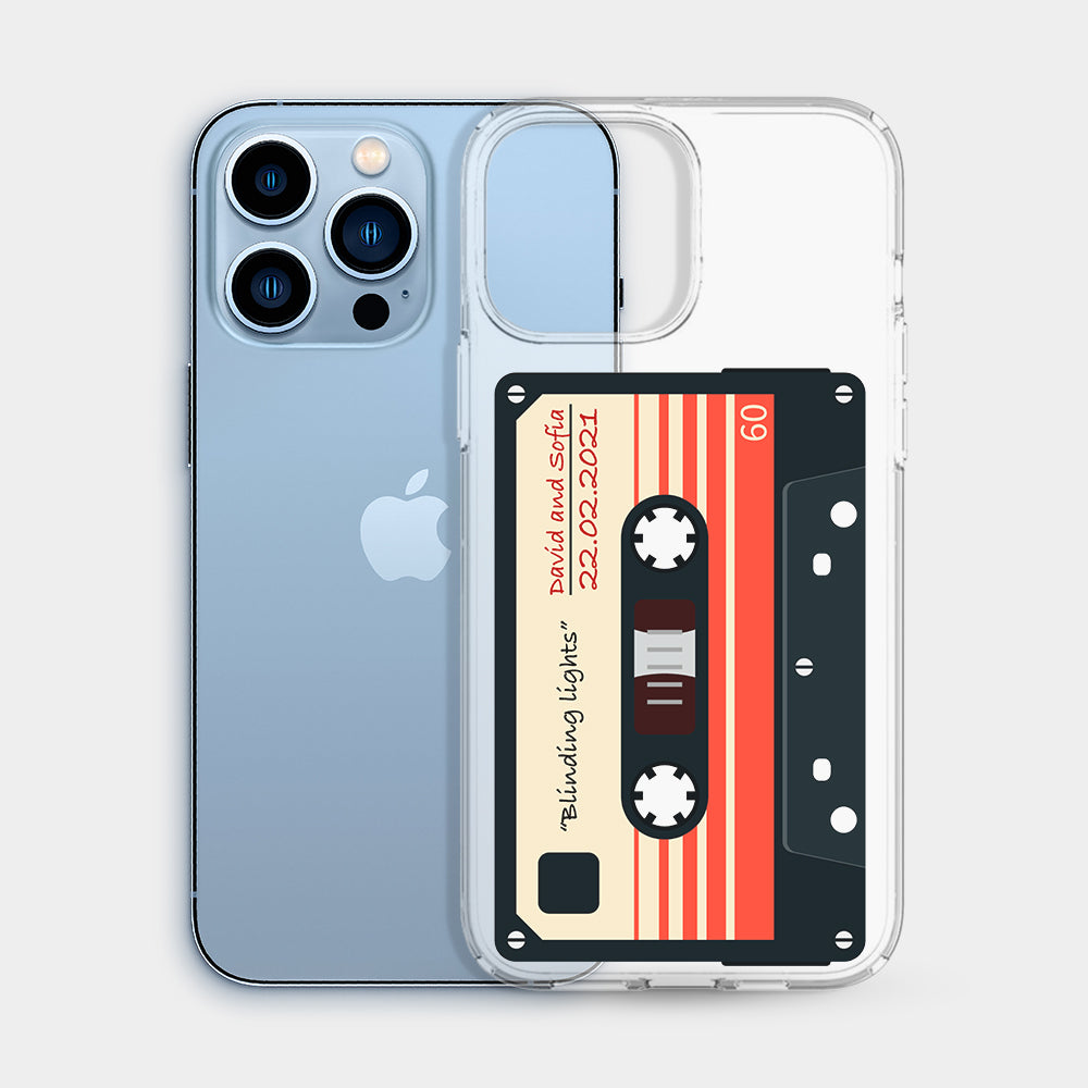 Personalised Phone Case Casette