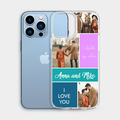 Personalised Phone Case Creative Grid