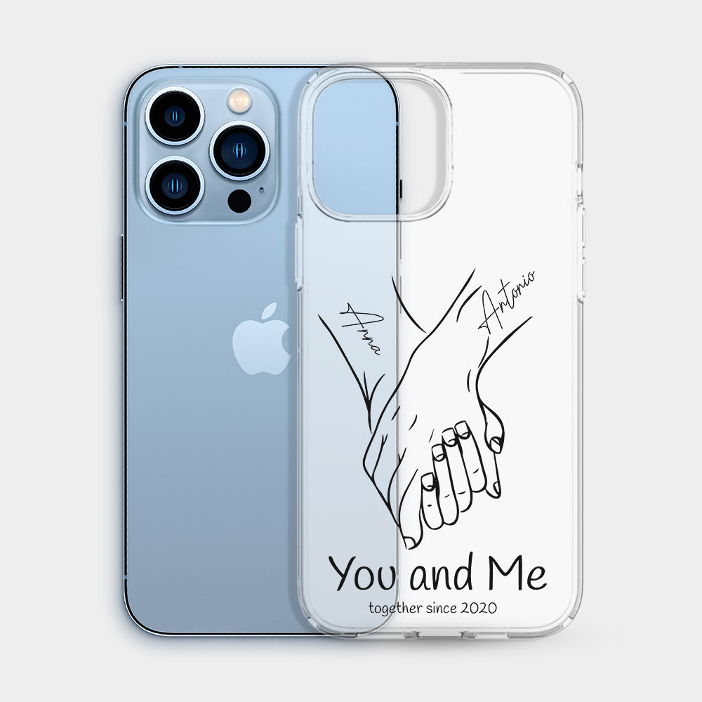 Personalised Phone Case Line Art
