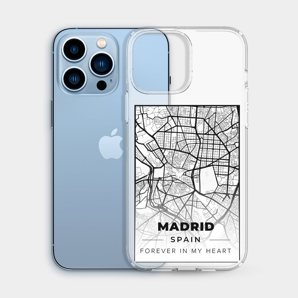Personalised Phone Case Map