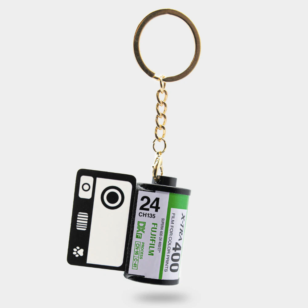 Personalised Photoroll Keychain Dog