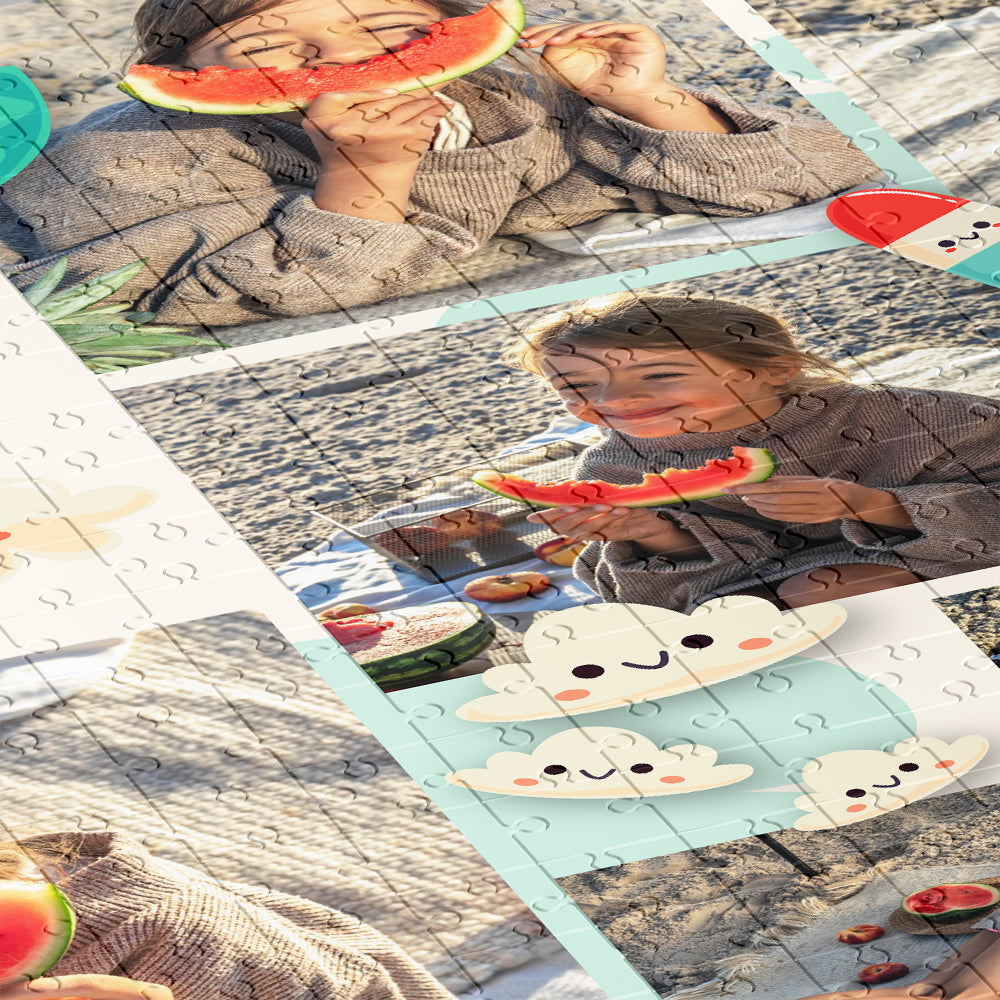 Personalized Puzzles Kids Close Up
